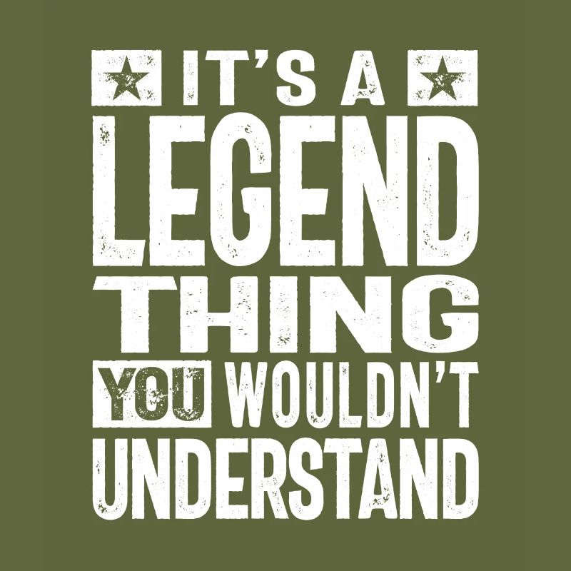 It's a Legend Thing Personalized Name