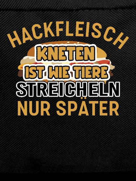 Hackfleisch kneten Tiere streicheln Metzger