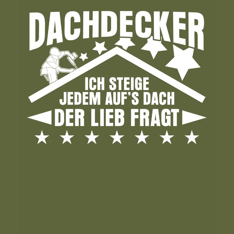 Dachdecker aufs Dach steigen