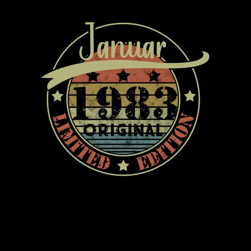 Janvier 1983 Original Limited Edition 40 ans