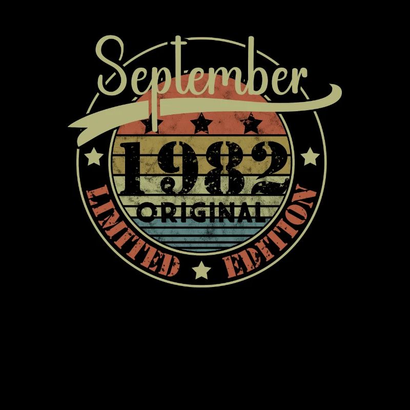 Septembre 1982 Original Limited Edition 40 ans