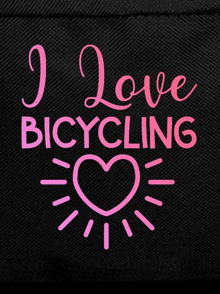 I love cycling