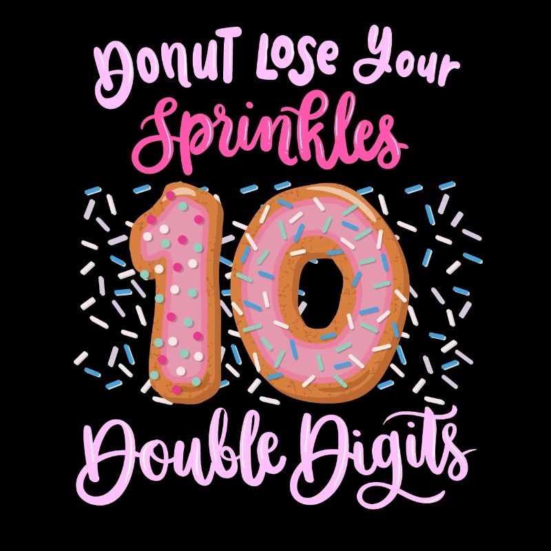 Donut Lose Your Sprinkles 10. | Donut Geburtstag