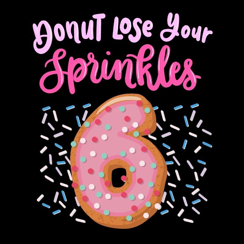Donut Lose Your Sprinkles 6. Geburtstag | Donut