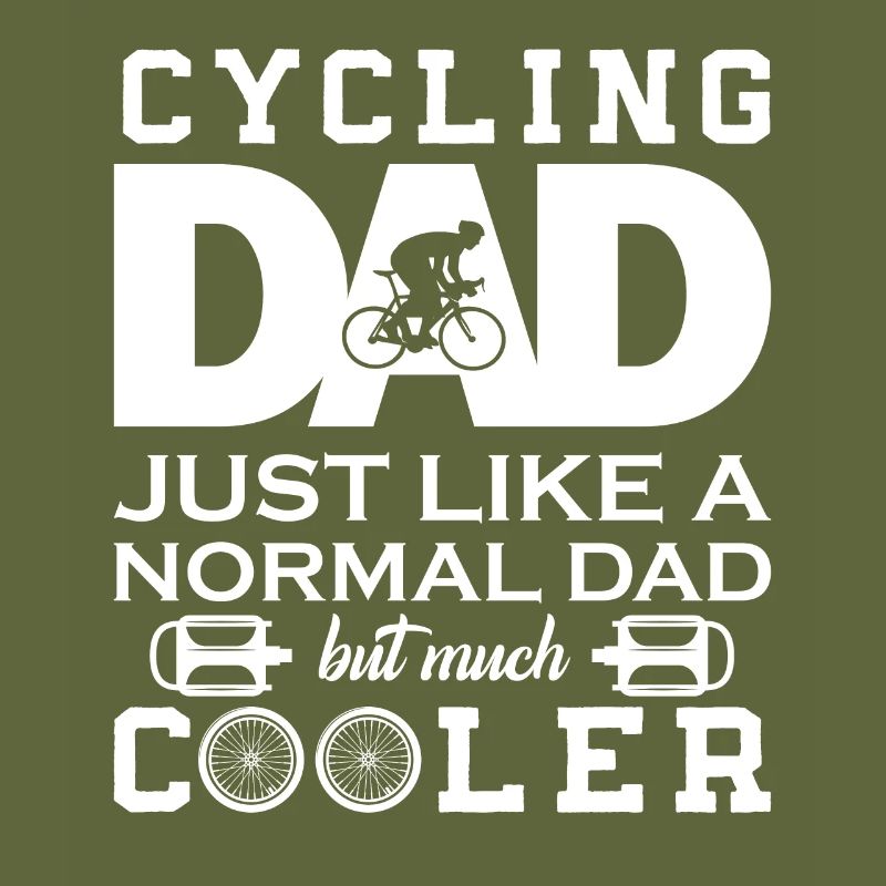 Cycling Dat just like a normal dad but much cooler