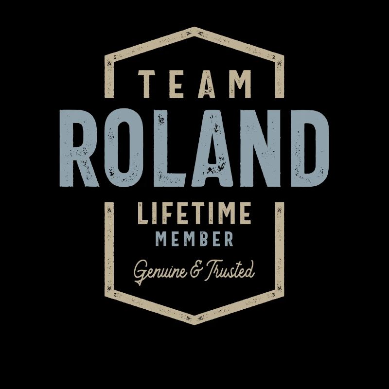 Team Roland Lifetime Member Personalized Name