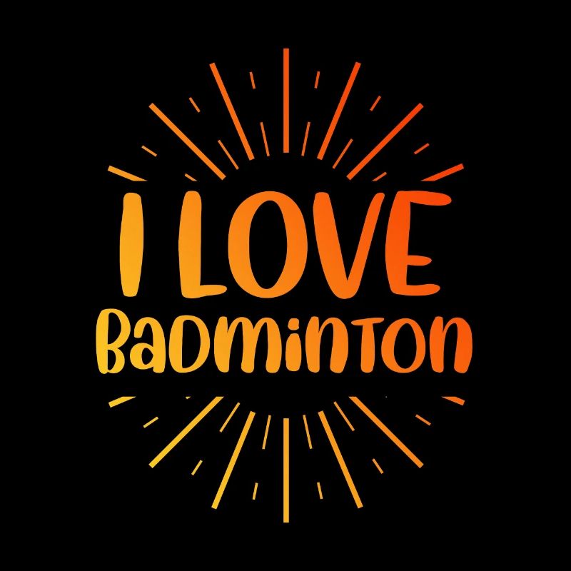 Ich liebe Badminton