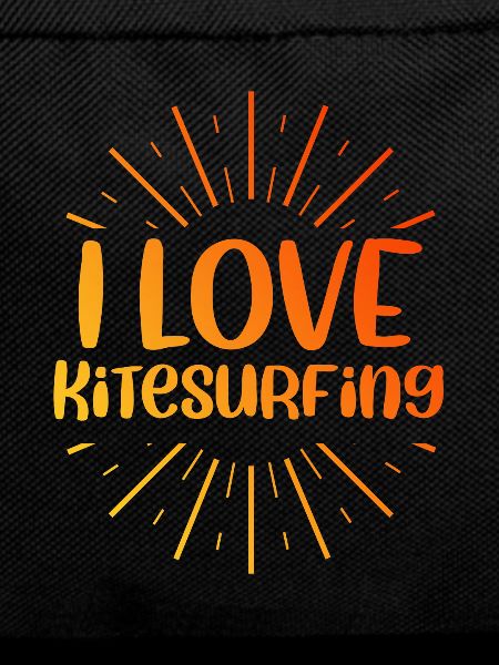 I love kitesurfing