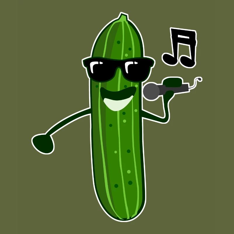 Le concombre chante les concombres chanteurs