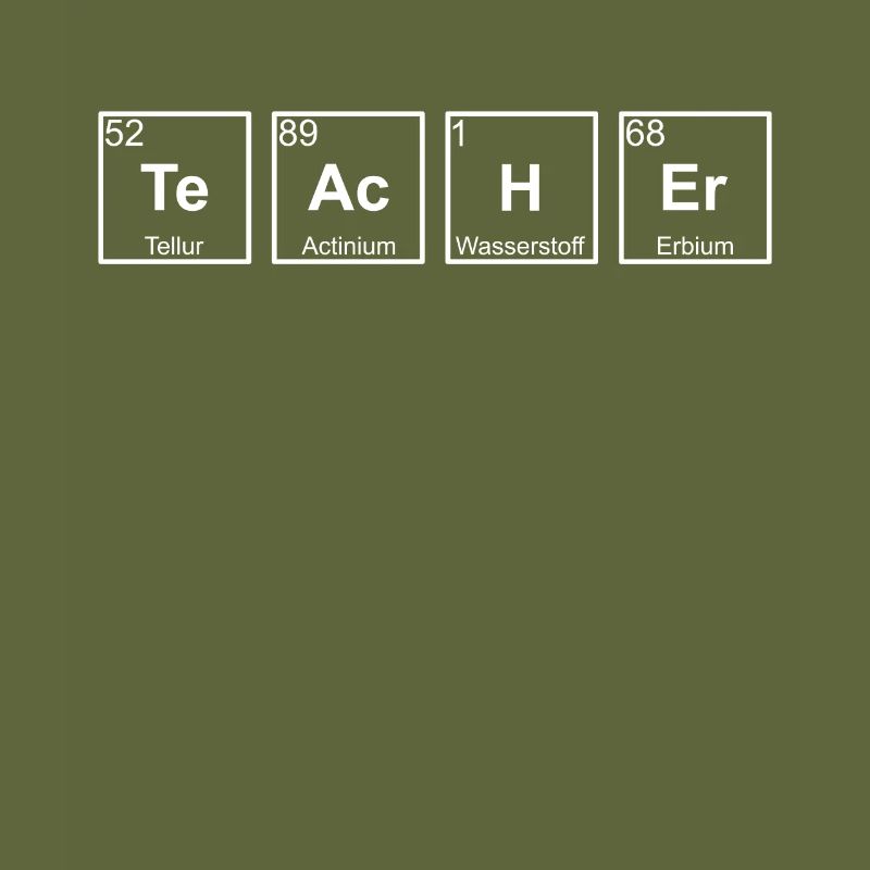 Teacher Physics Chemical Elements