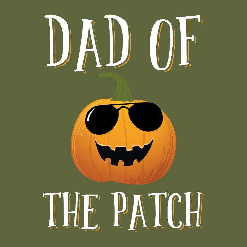 Papa The Patch Funny Halloween Dad Pumpkin