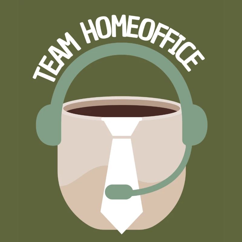 Team Home Office Sloth Home Work Idée cadeau