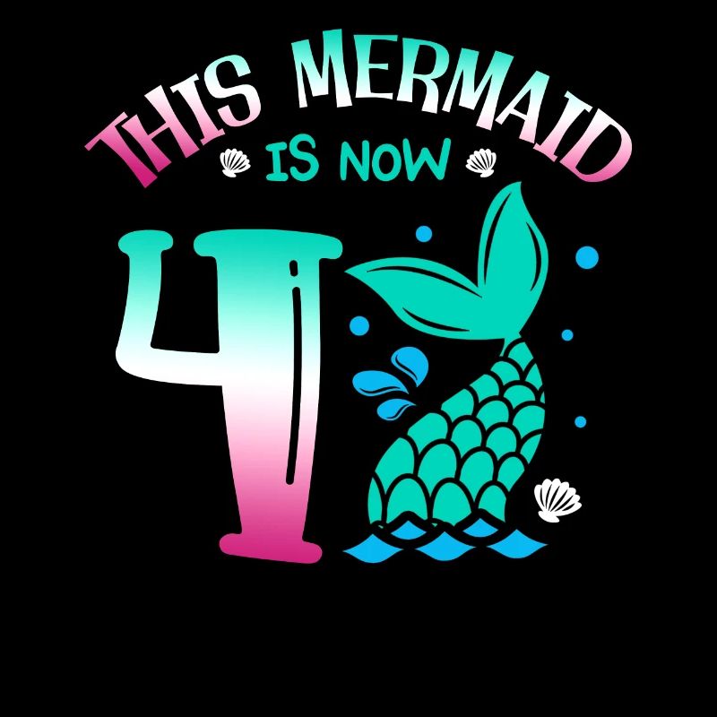 This Mermaid Is Now 4, Fairytale 4.