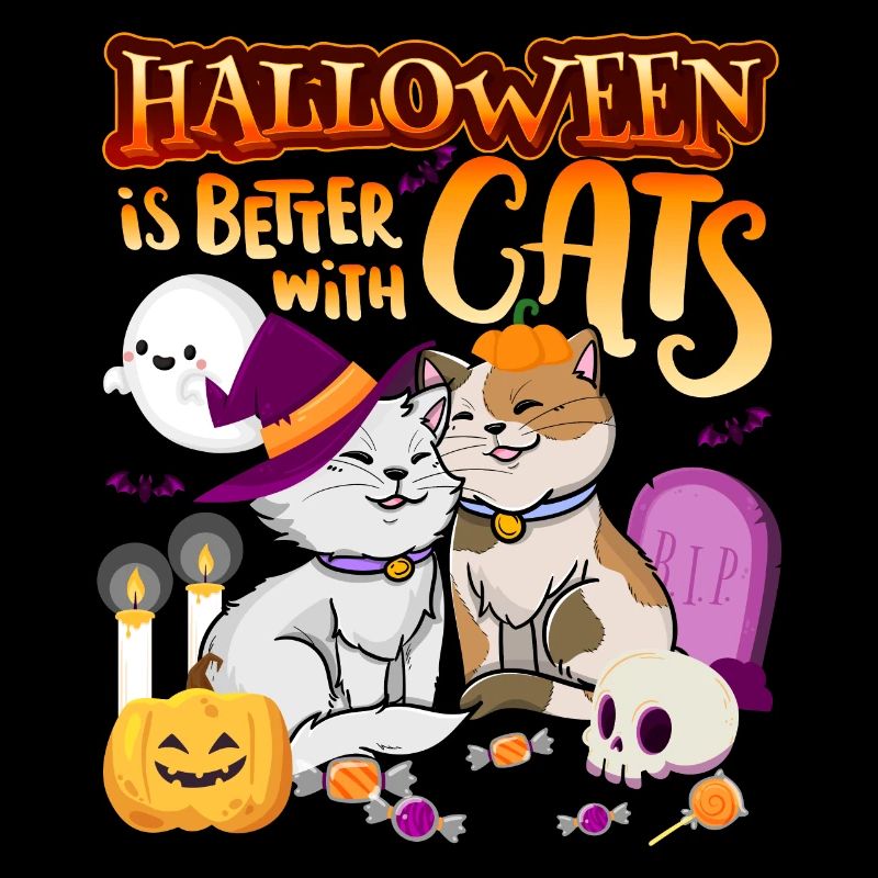 Halloween Is Better With Cats Spooky Kitty