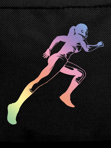 Race Woman Silhouette