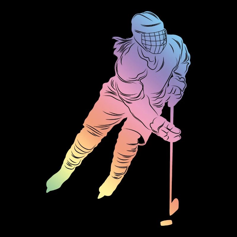 Ice Hockey Silhouette