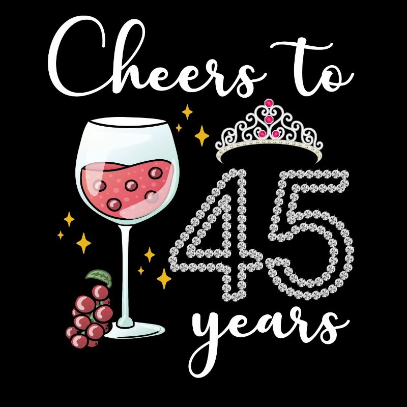 Vive les 45 ans de la célébration du 45e anniversaire