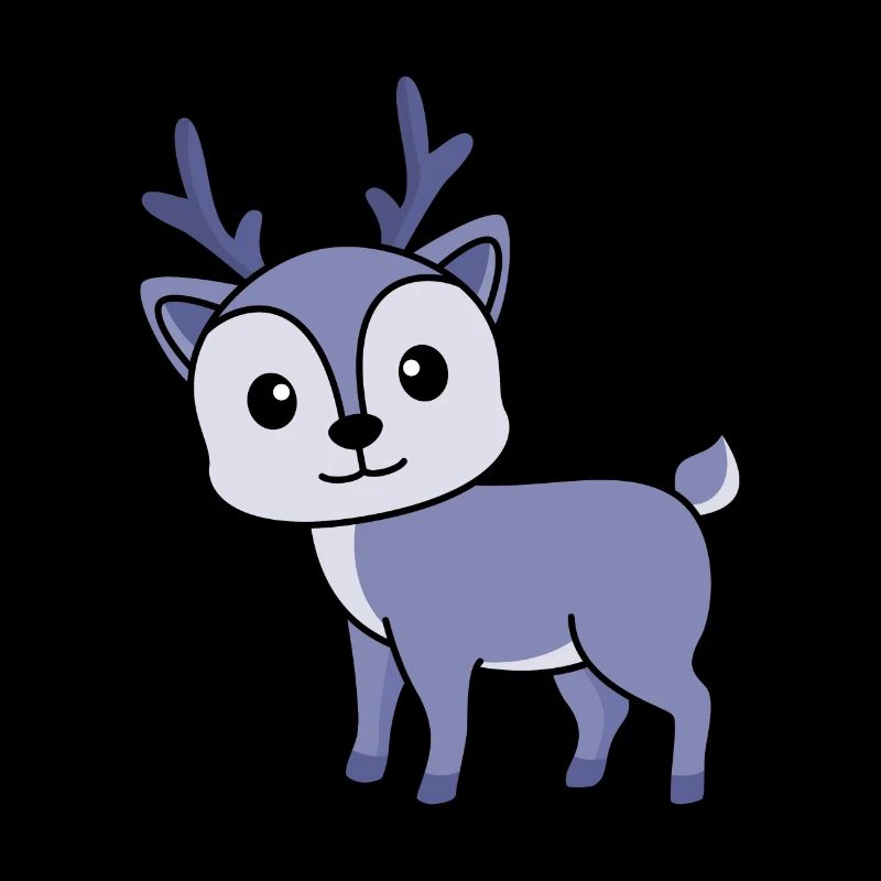 Cerf Comic Animal