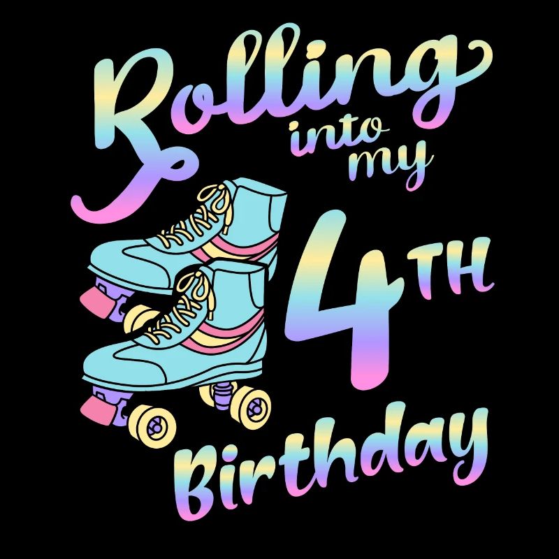 Rolling Into My 4th Birthday Quad Skater