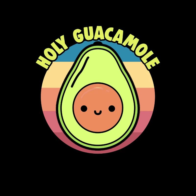 Avocado design for vegetarians and vegans
