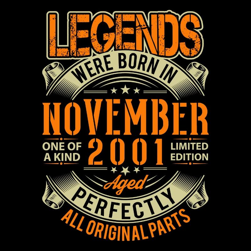 2001 November Birthday Legend