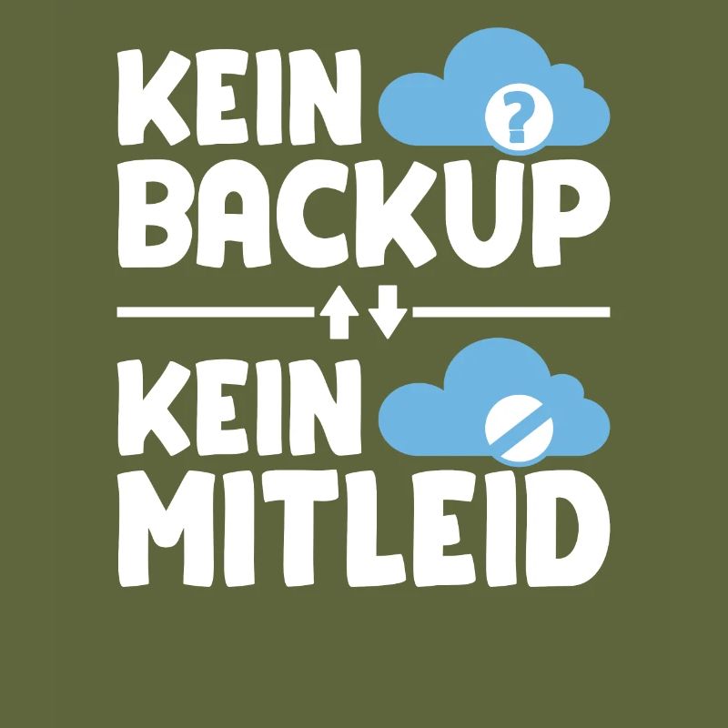 No backup no pity for programmers