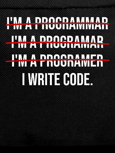 Ich bin Programmierer