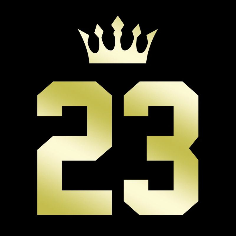 23 Zahl Krone