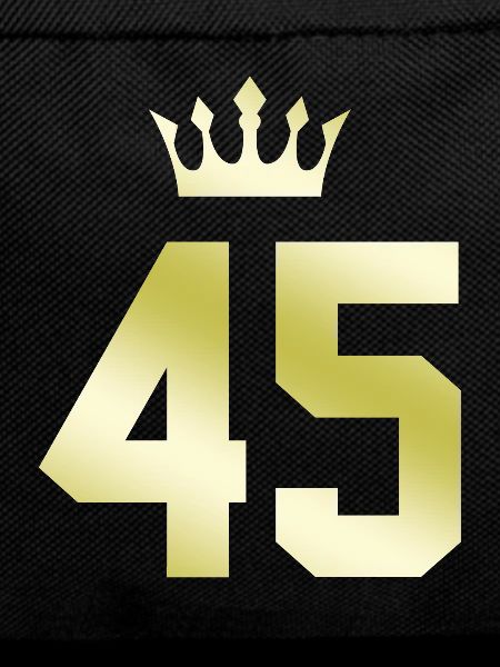 45 Number crown