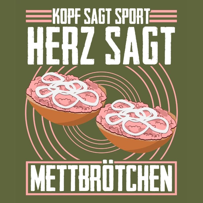 Hackfleisch Mett Mettbrötchen