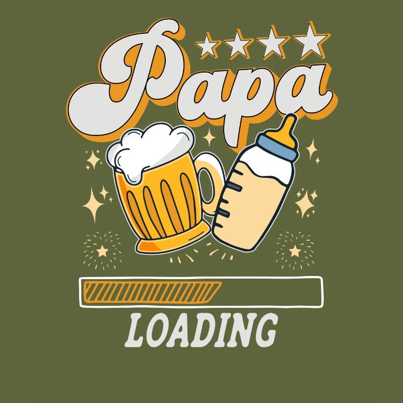 Papa is Loading for new fathers