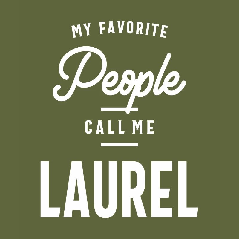 Laurel Personalized Name