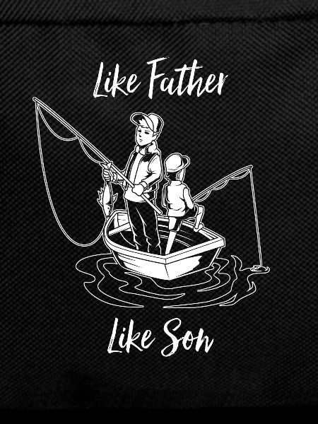 Real anglers - father and son