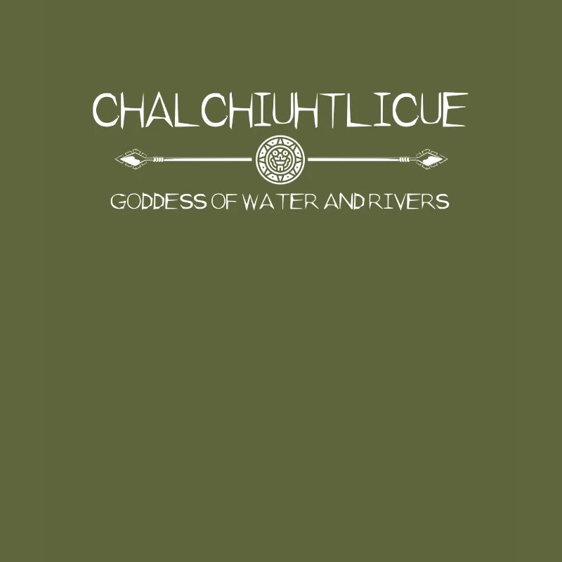 Déesse aztèque des rivières - Chalchiuhtlicue