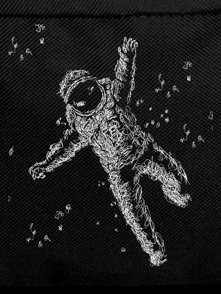 Astronaut in the sky