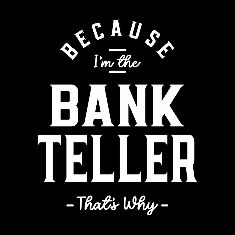 Caissier de banque Profession Travailleur d’anniversaire