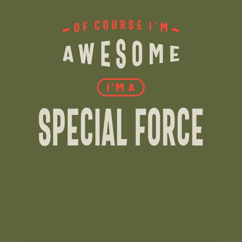 Special Force Job Beruf Geburtstagsarbeiter