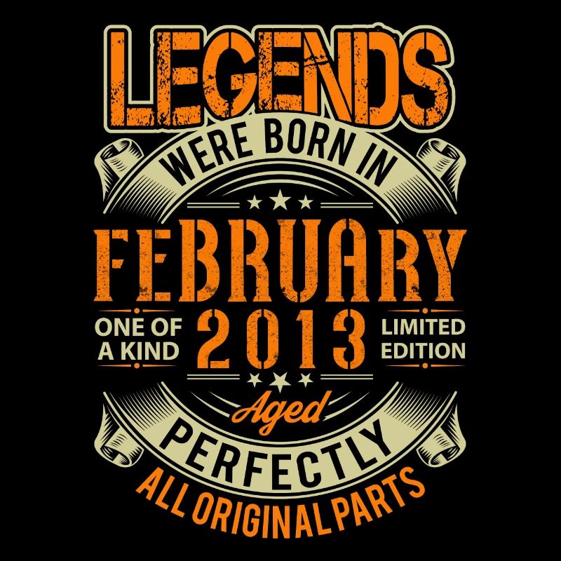 2013 February Birthday Legend
