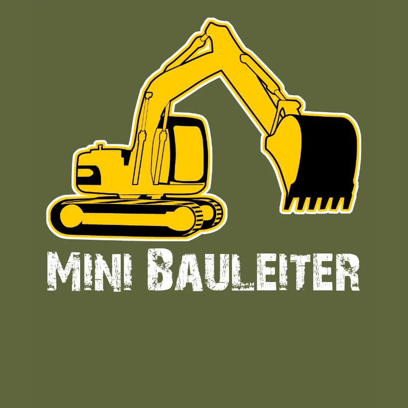 Bagger Bauleiter Baggerfahrer Baustelle