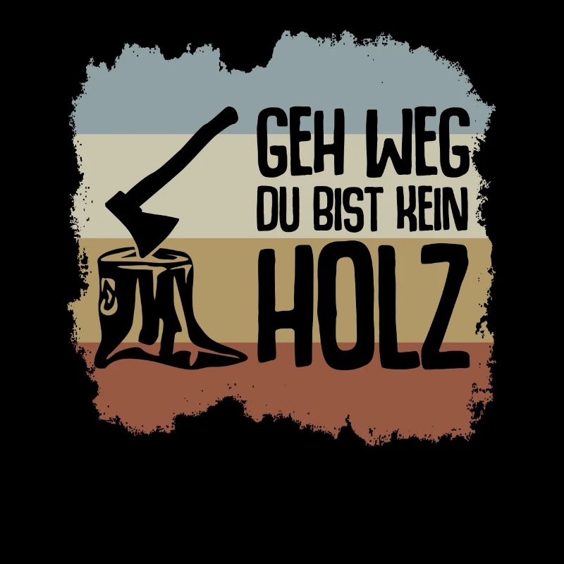 Holz hacken Axt Waldarbeiter Holzfäller