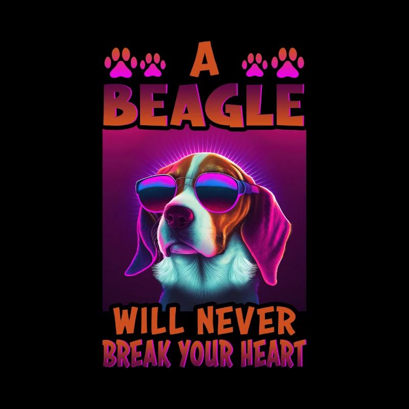 Beagle Hunde Spruch Beagle Design