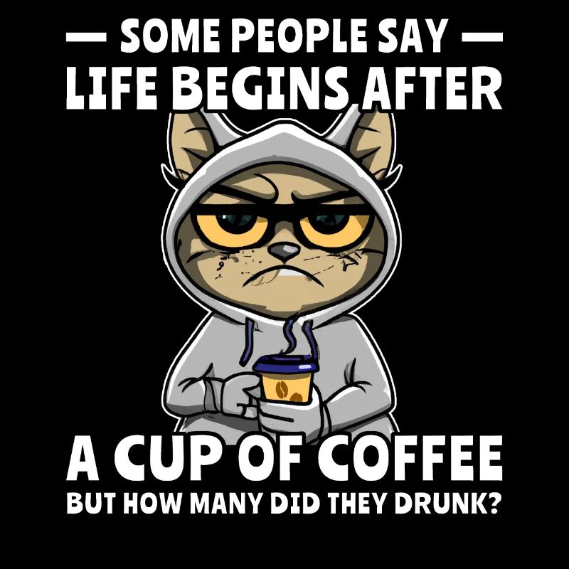 Buveur de café pour chat de café