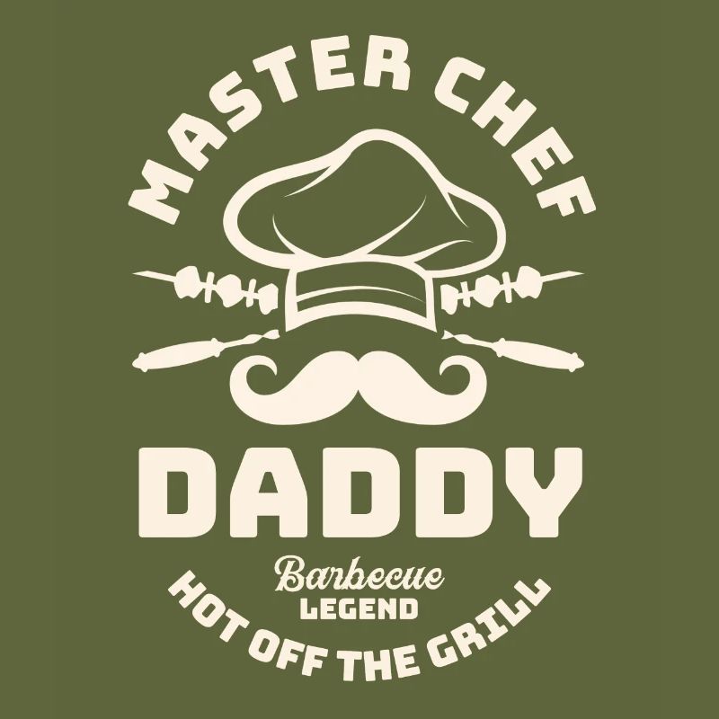 Father´s day - Dad Master Chef Daddy Barbeque Lege