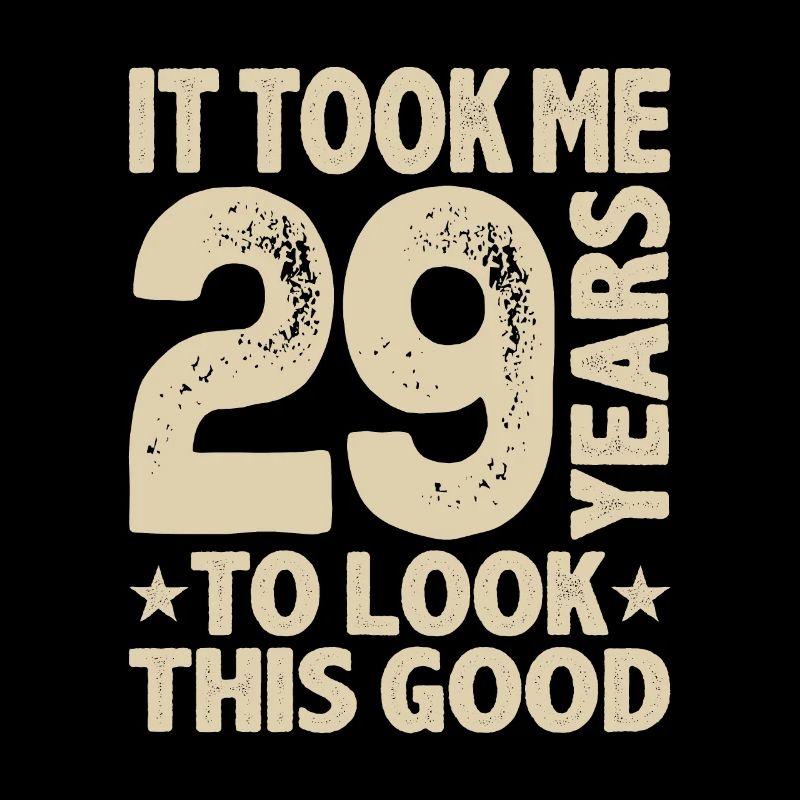 Funny 29th Birthday Age 29 Years Old