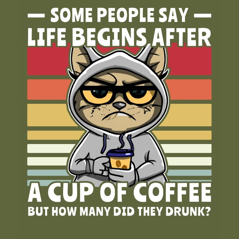 Retro Cat Coffee