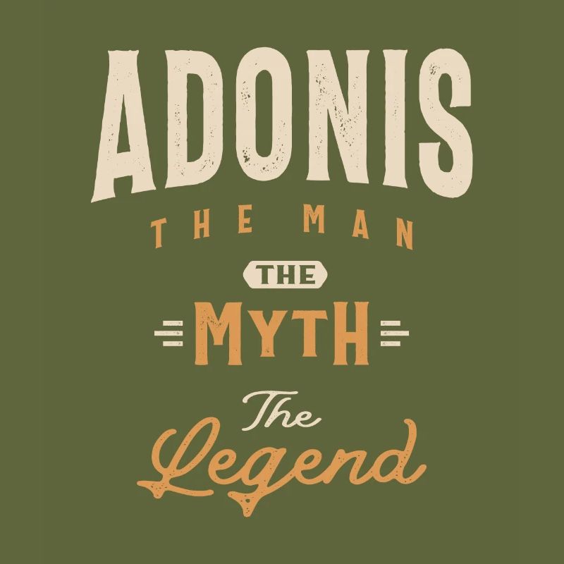 Adonis Personalized Name - Funny Adonis