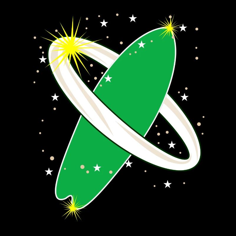 Surfboard in Space Surfer