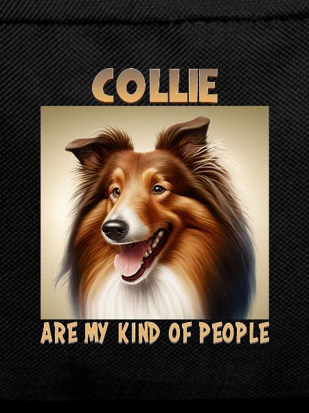 Collie Hunde Spruch Collie Design