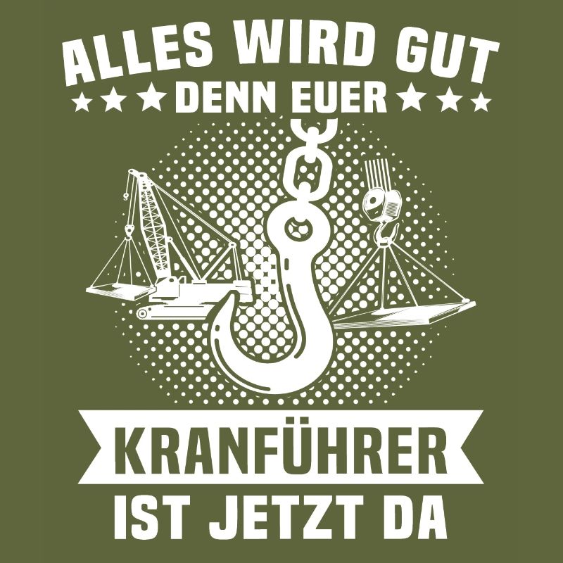 Kranfahrer Kranführer Kran Fahren