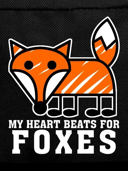 Fox saying with red fox